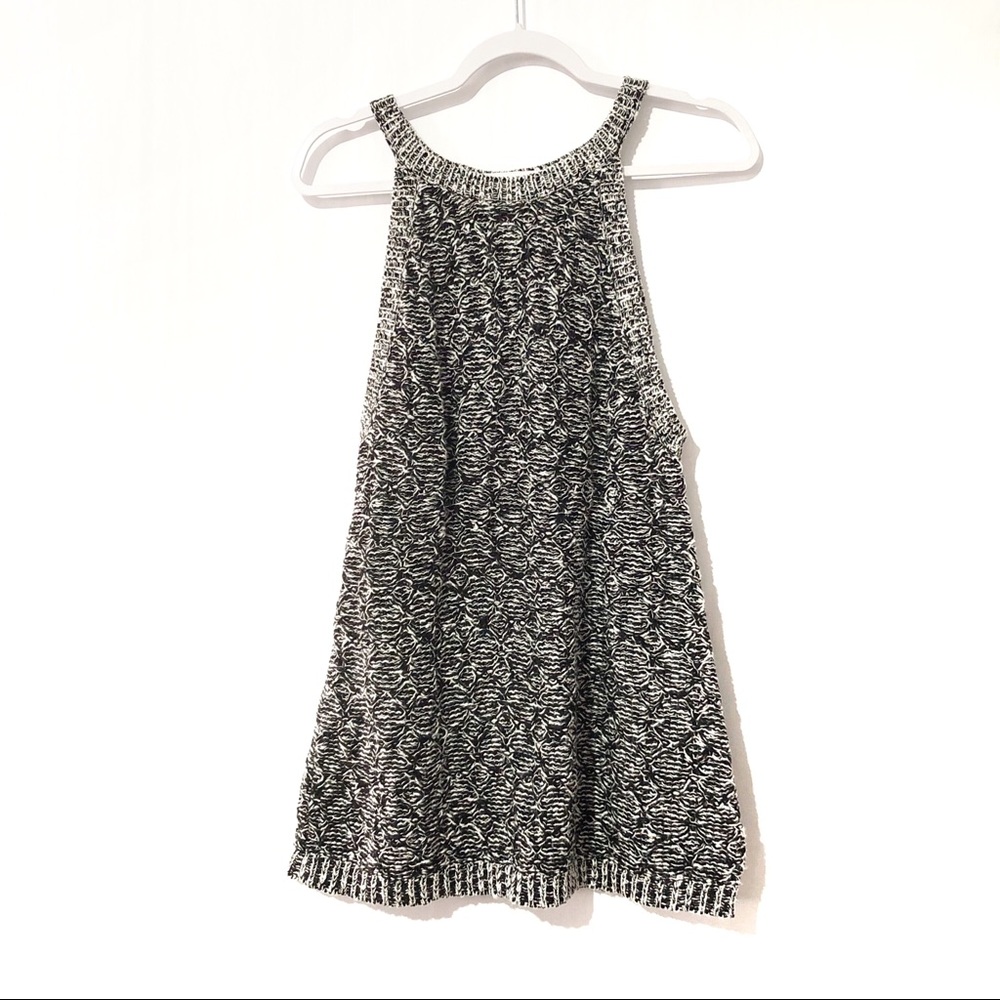 Anthropologie Moth Debussy Marled Sweater Tank XL